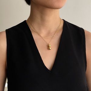 Young Frankk Gold Filled Layered Necklace